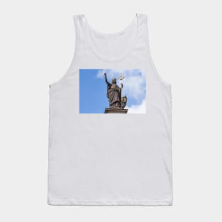 Fountain; Hansa fountain; Hansaplatz; St. George; Hamburg; Germany; Europe Tank Top